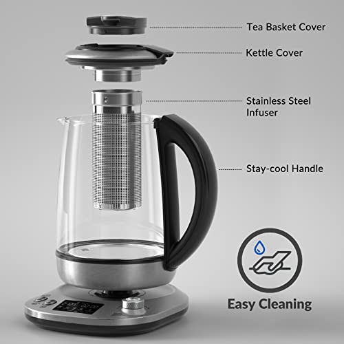 Electric Tea Kettle with Removable Infuser