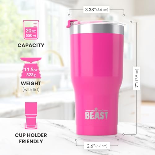 Beast 30 oz Tumbler Stainless Steel Vacuum Insulated Coffee Ice Cup Double Wall Travel Flask