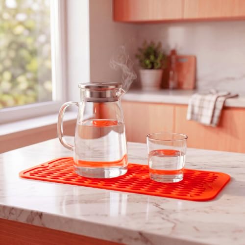 Silicone Dish Drying Mat for Multiple Usage