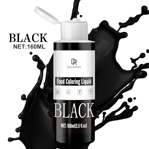Black Food Coloring Liquid (6 Fl Oz)