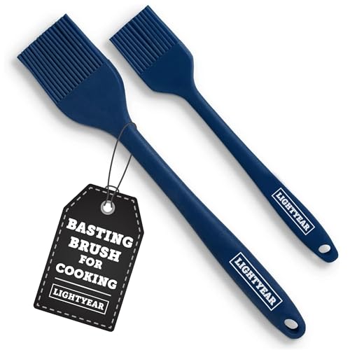 Silicone Basting Brush for Cooking (2 Count)