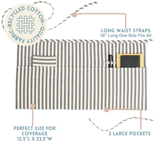 Chef Waist Aprons for Women with Pockets