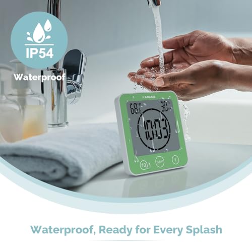 Shower Clock Waterproof Bathroom Timer
