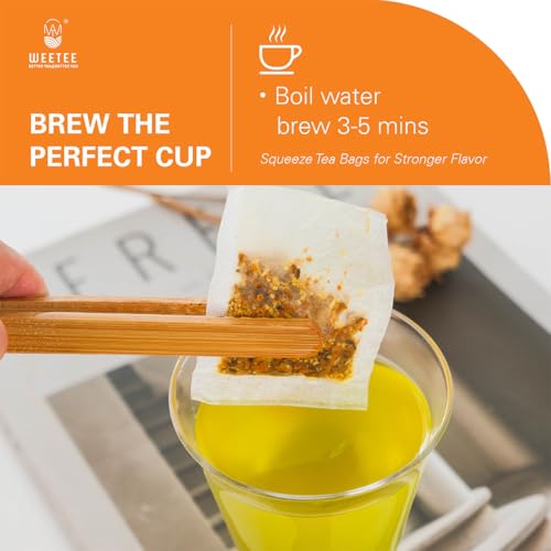 Turmeric Ginger Tea Bags 100 Count