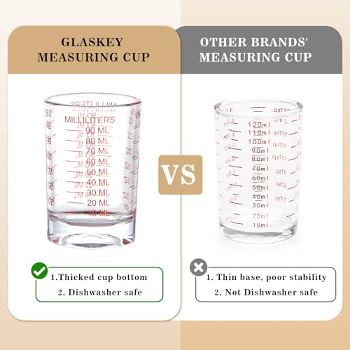 2 Pack Shot Glass Measuring Cup Set (2 Count)