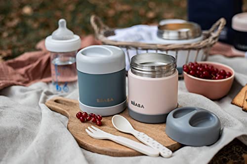 Beaba Stainless Steel Insulated Food Jar 10 oz