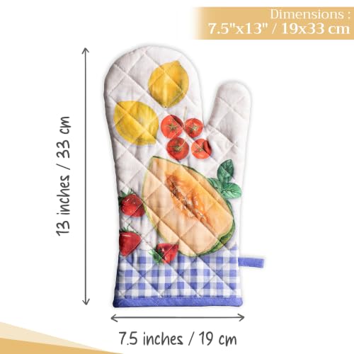 Maison d'Hermine Oven Gloves 100% Cotton Oven Mitt