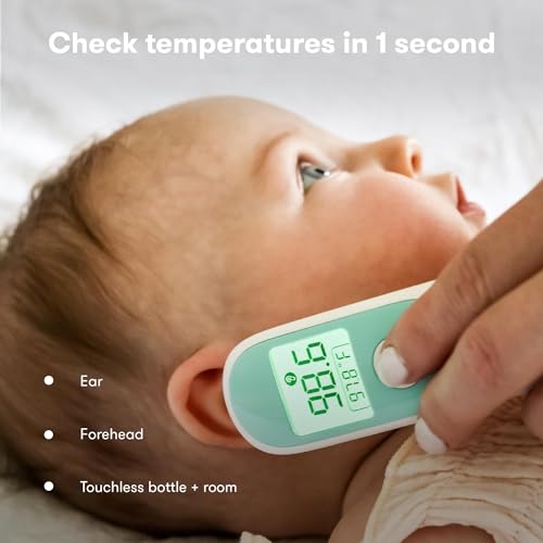 Baby 3-in-1 Infrared Thermometer for Ear, Forehead & Touchless