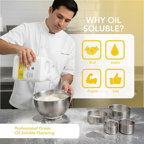 Lemon Flavoring Oil 32 oz (32 Fl Oz)