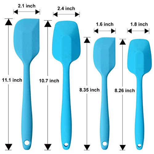 Silicone Spatulas Set (4 Count)
