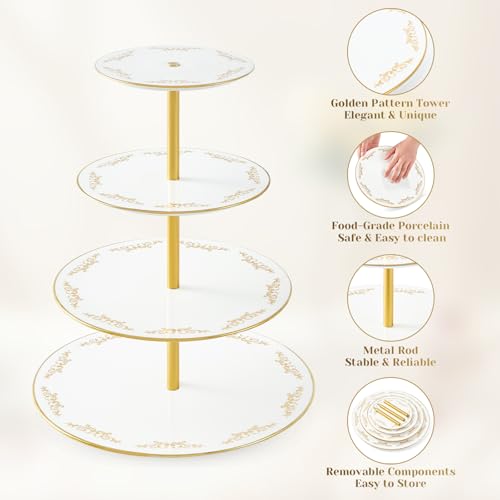 4 Tier Cupcake Stand Tower