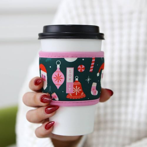 HotSok Coffee & Tea Reusable Insulated Neoprene Cup Sleeve