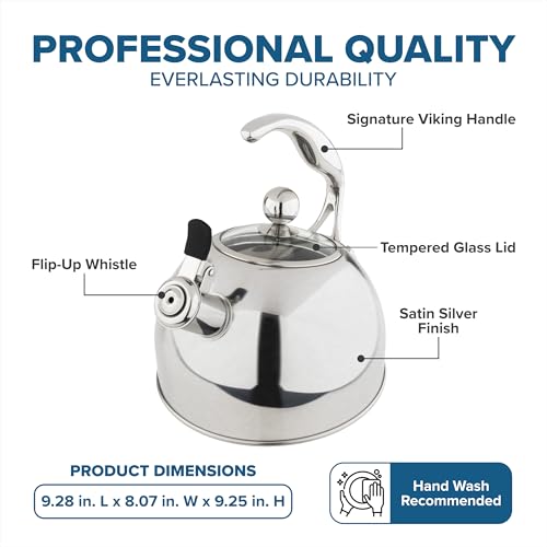 3 Ply Stainless Steel Tea Kettle