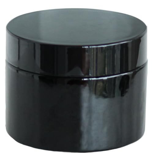 Black Glass Storage Jar 250ml