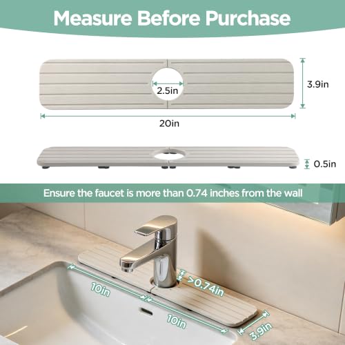 Faucet Mat for Kitchen Sink