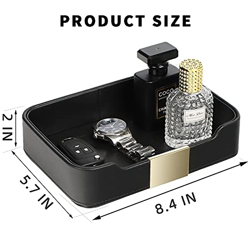 Leather Tray Organizer