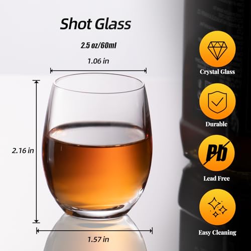 Shot Glasses Set of 2 (2 Count)
