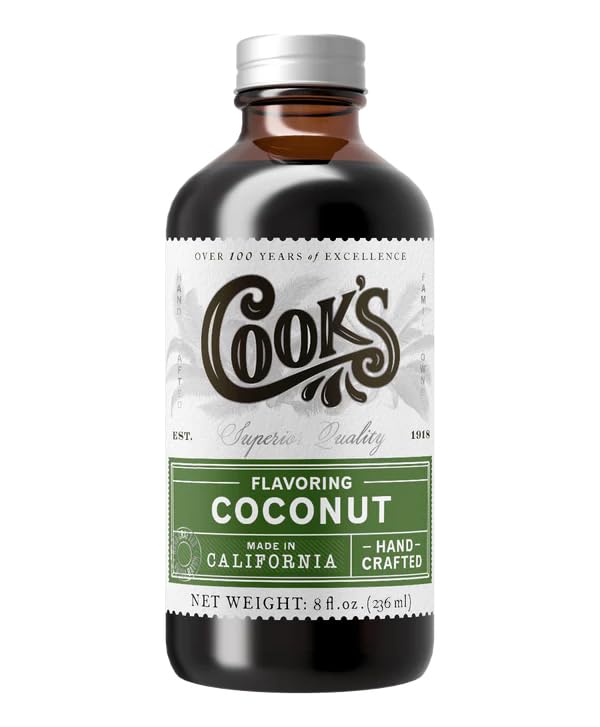 Coconut Flavoring for Cakes (8 Fl Oz)