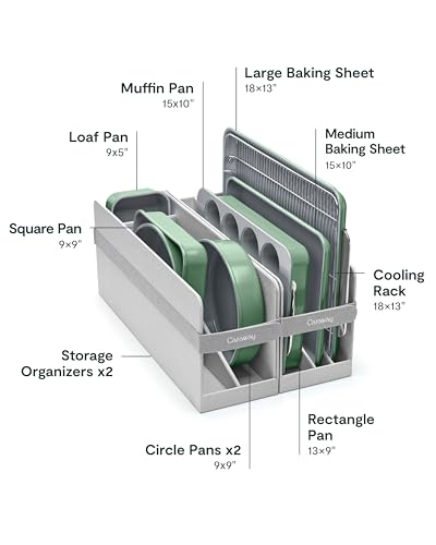 11-Piece Non-Stick Ceramic Bakeware Set