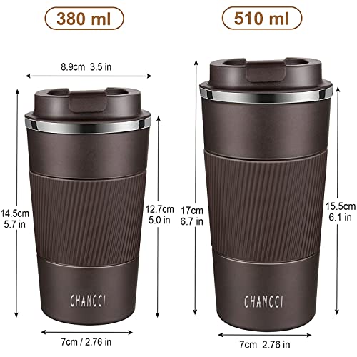 Travel Coffee Mug Spill Proof Leakproof 12 oz Insulated Coffee Mug with Screw Lid