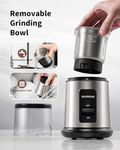 One Touch Coffee Grinder Electric