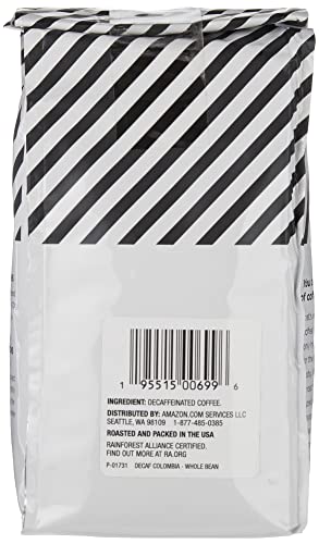 Decaf Colombia Whole Bean Coffee (12 Ounce)