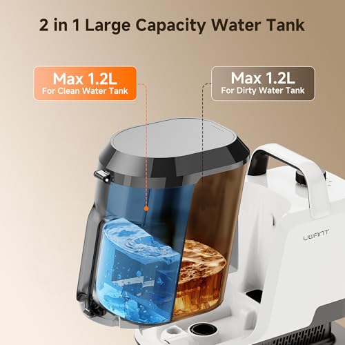 18Kpa Carpet Cleaner Machine with Pet Pro Cleaner&Tools Set of 1