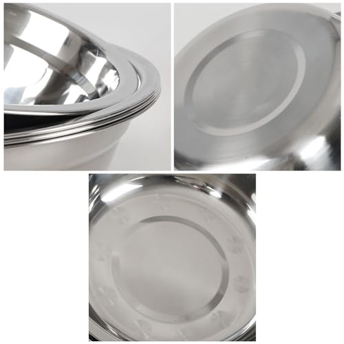 Set of 4 Stainless Steel Mixing Bowl Set (4 Count)