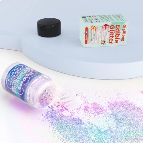 Iridescent Rainbow Edible Glitter