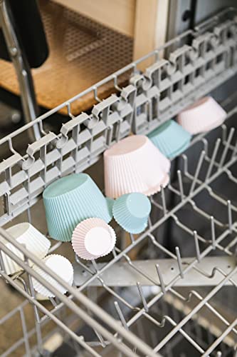 Reusable Silicone Baking Cups Silicone Muffin Liners for Cupcakes (12 Count)