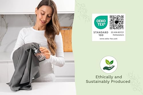 Gray Flour Sack Tea Towels (5 Count)
