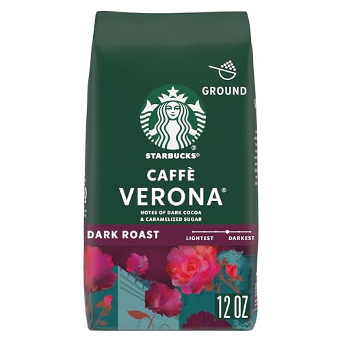 Ground Coffee Caffè Verona Dark Roast (12 Ounce)