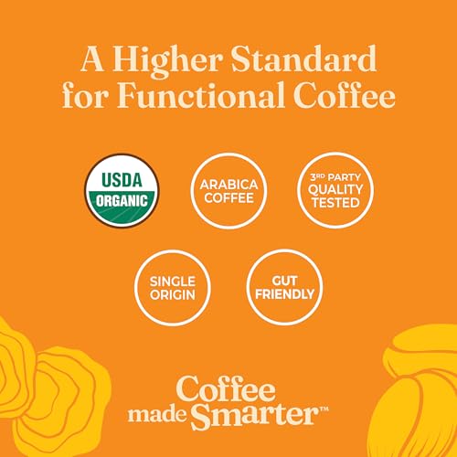 Dark Roast Organic Whole Bean Coffee (12 Ounce)