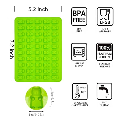 Gummy Candy Molds (5 Count)