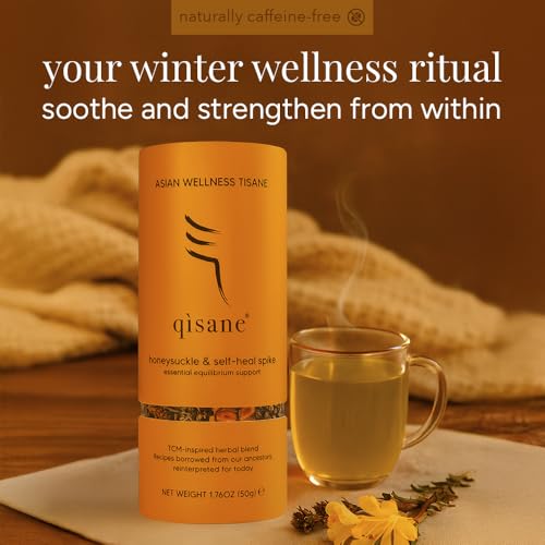 Qìsane Organic Honeysuckle Herbal Tea Bags
