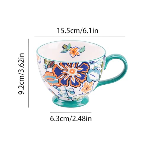 Autumn Handmade Large Ceramic Coffee Mug