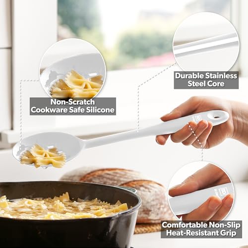 DI ORO Silicone Cooking Spoons (2 Count)