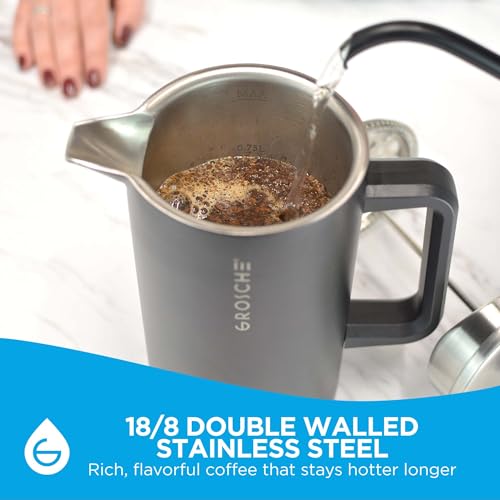 Dublin Double Wall Stainless French Press