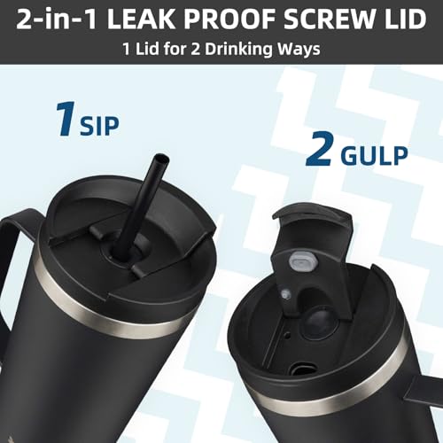 26oz Insulated Tumbler with Handle