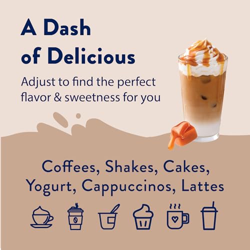 Jordan’s Skinny Mixes Sugar Free Coffee Syrup (50.8 Fl Oz)