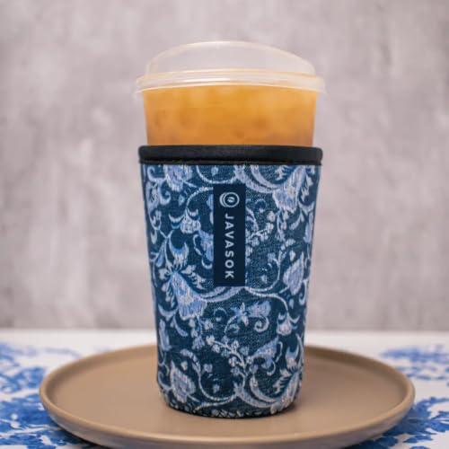 JavaSok Iced Coffee & Cold Soda Insulated Neoprene Cup Sleeve