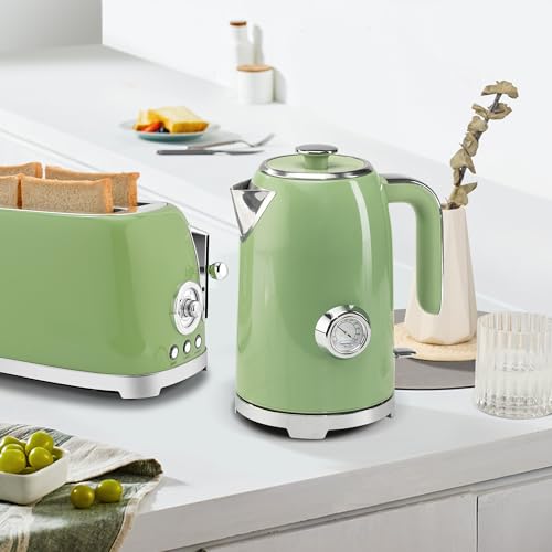 57oz Electric Kettle with Thermometer