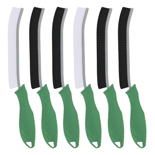 6Pcs Hard Bristle Crevice Cleaning Brush
