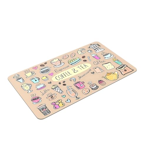 Fun Coffee Machine Mat