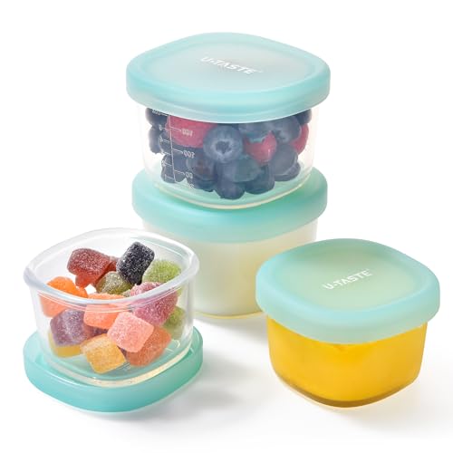 Silicone Container with Lids