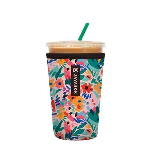 JavaSok Iced Coffee & Cold Soda Insulated Neoprene Cup Sleeve