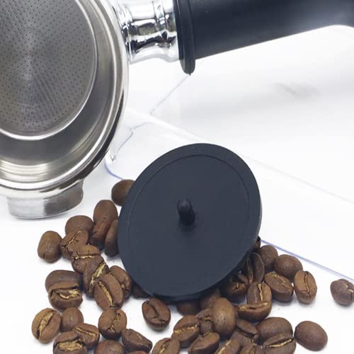 Blind Filter Coffee Pad Backflush Disk Rubber Backflush Filter Espresso Machine Rubber Backflush Disk Coffee Machine Parts for Espresso Machines Coffee Machines