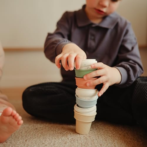 Silicone Mix and Match Ice Cream Toy 4 Pack (4 Count)