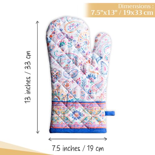 Maison d'Hermine Oven Gloves 100% Cotton Oven Mitt