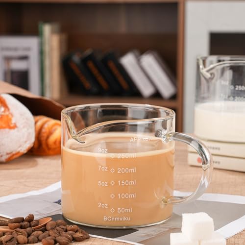 Espresso Cup Measuring Cup Triple Pitcher Milk Cup 250ML